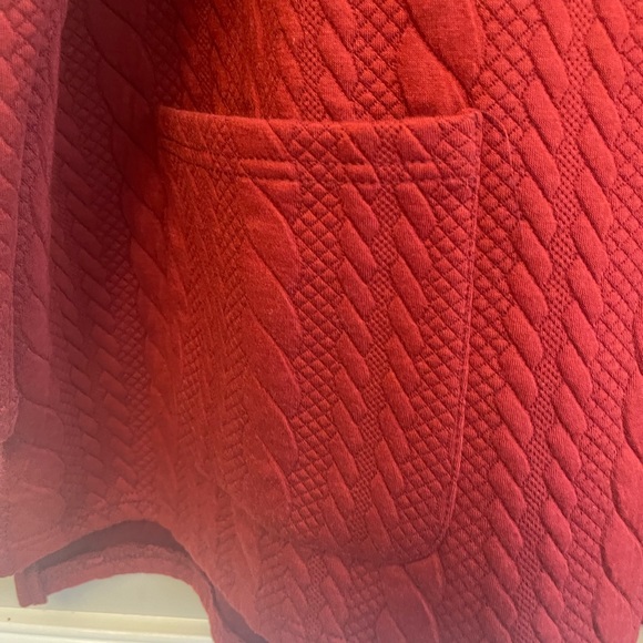 Suzanne Betro Weekend Cable Knit Pattern Heavy Tunic - Picture 4 of 6